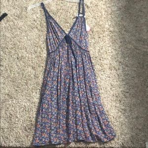 flower printed dress